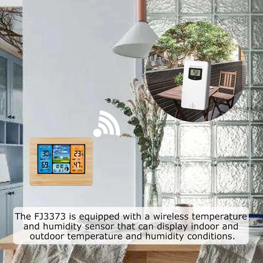 wireless-outdoor-sensor-included-digital-weather-station-clock-featuring-weather-forecast-barometer-thermometer-hygrometer