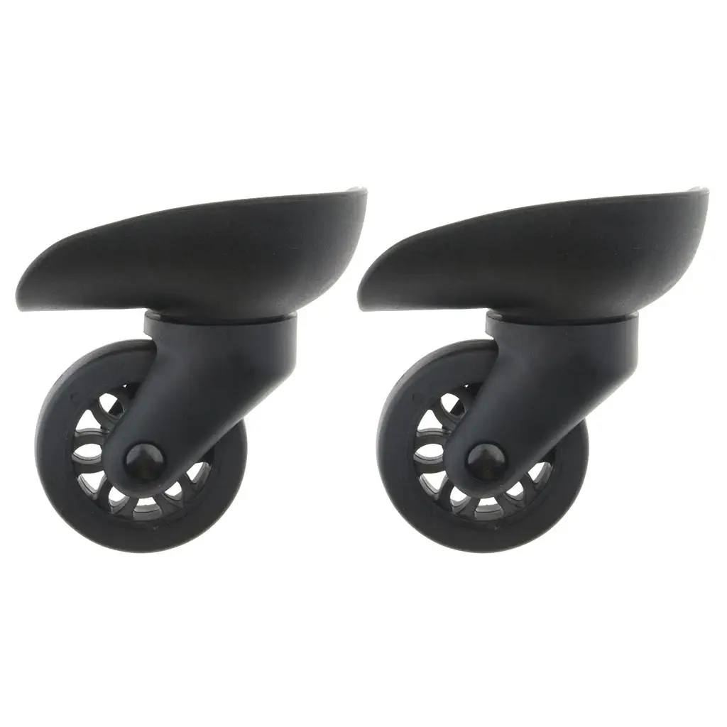 Replacement Swivel Trolley Wheels for Luggage Silent Nylon Suitcase Accessories for Travelers