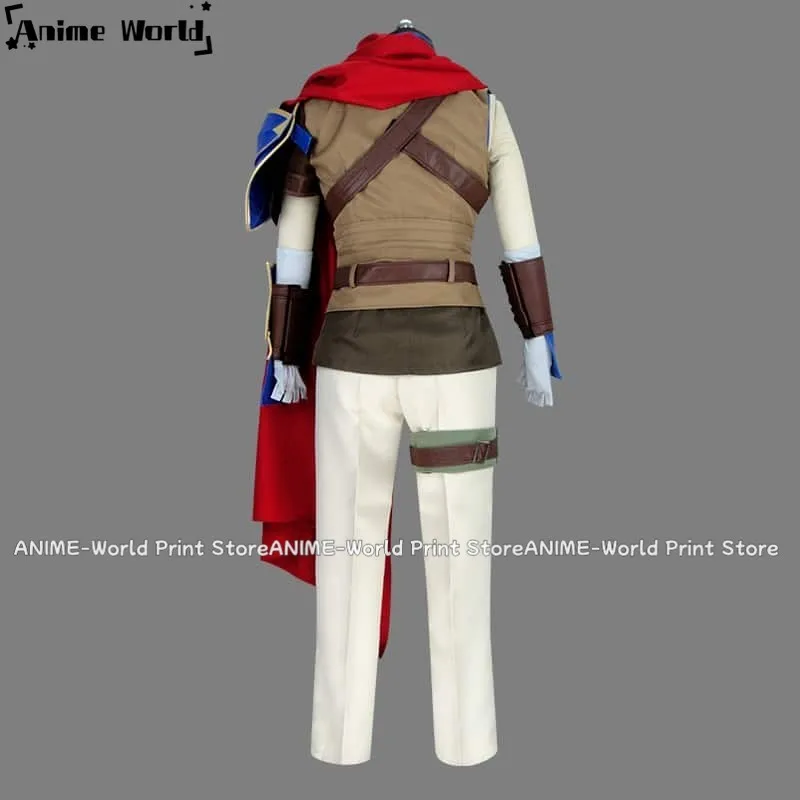 《Custom Size》Game Fire Emblem Ike Cosplay Costume Full Set