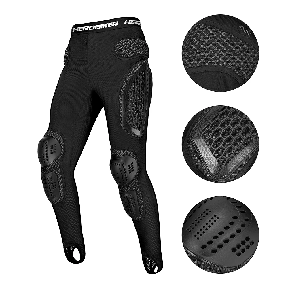 موتوكروس ركوب درع للرجال مكافحة السقوط المضادة للتصادم تنفس Motobike درع الملابس درع السراويل دراجة نارية سباق درع