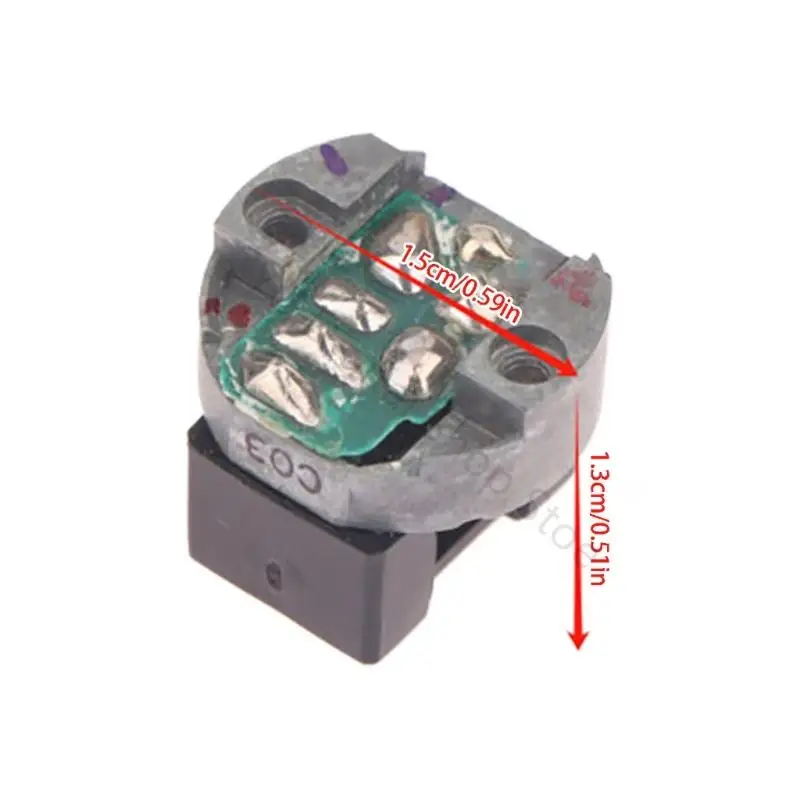 96BA Kassettendeck-Mechanismus-Drehkopf für Schallplattenwiedergabe und Löschreparatur – Detail 6