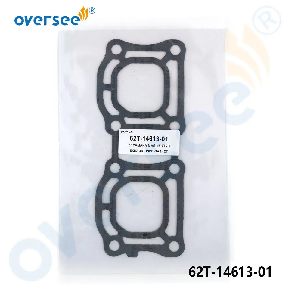 62T-14613-01-00 Exhaust Pipe Gasket for YAMAHA JET SKI 760 WAVE BLASTER 1996 1997 Outboard Engine