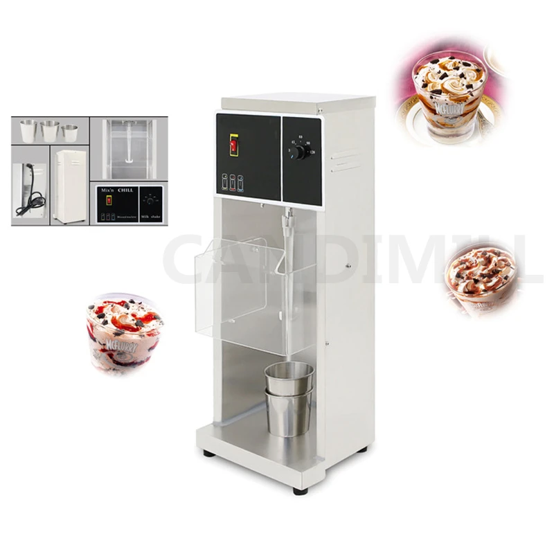 Misturador comercial de sorvete, iogurte congelado, liquidificador, milkshake, máquina de sorvete, blizzard