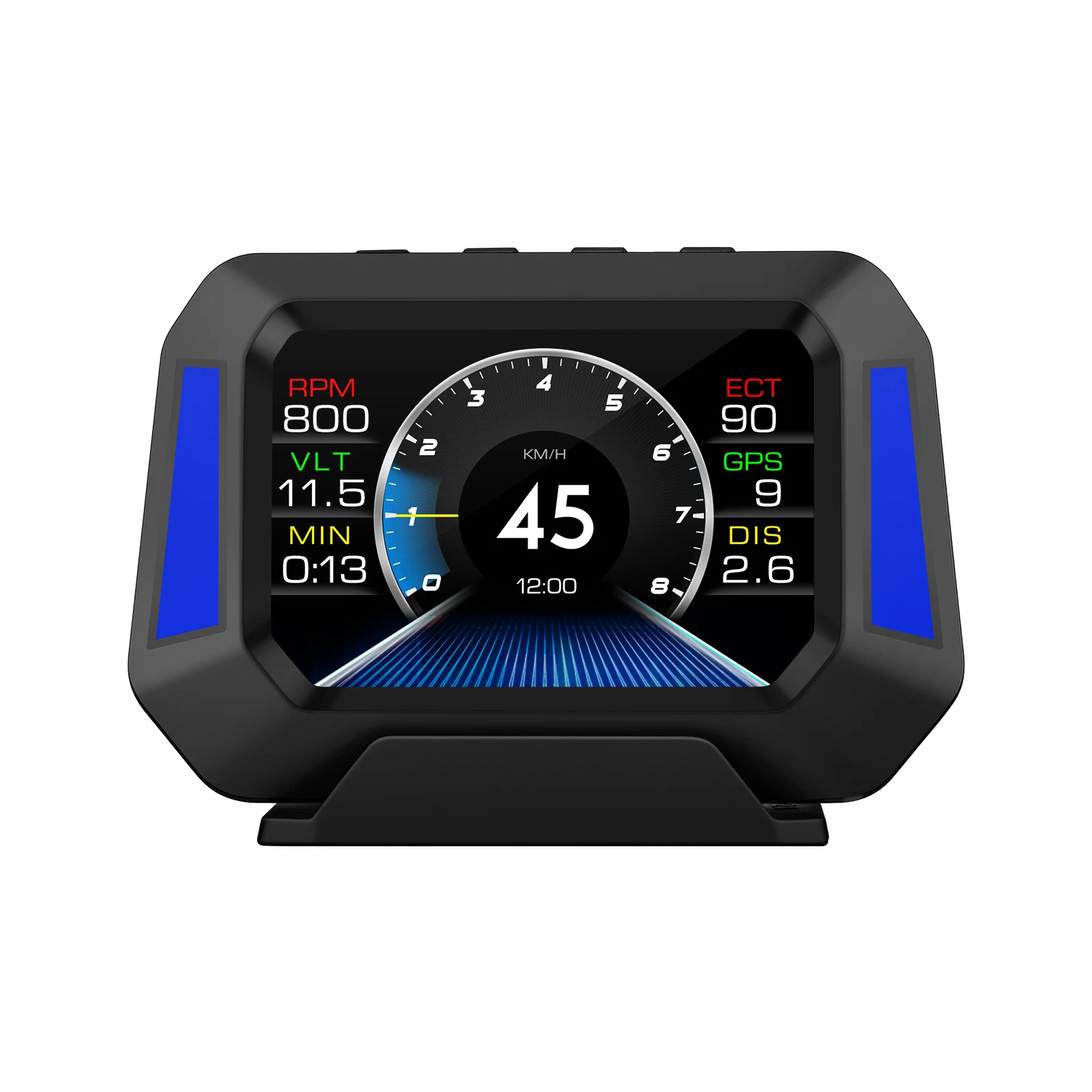 

3 in 1 HUD Head up Display OBD+GPS+Slope Meter Overspeed Warning System Auto Electronic Alarm for All Cars