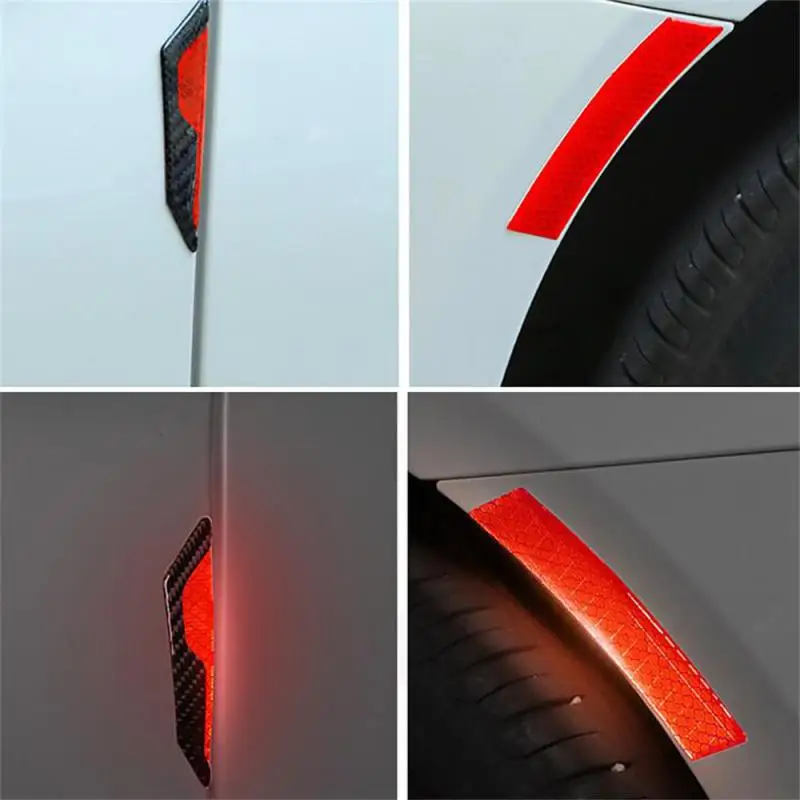 Car Door Edge Anti-Collision Strip Reflective Guards Buffer Trim Strip Protector Car Door Crash Bar