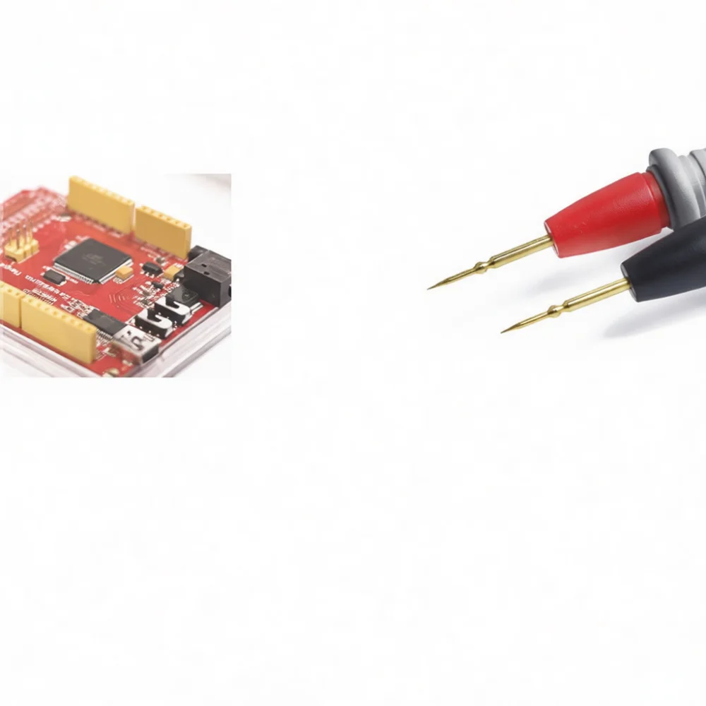 20A Multimeter Lead Set Gold Plated Sharp Needle Tip Probes Plus Alligator Clips Durable Flexible Testing Cable Tool
