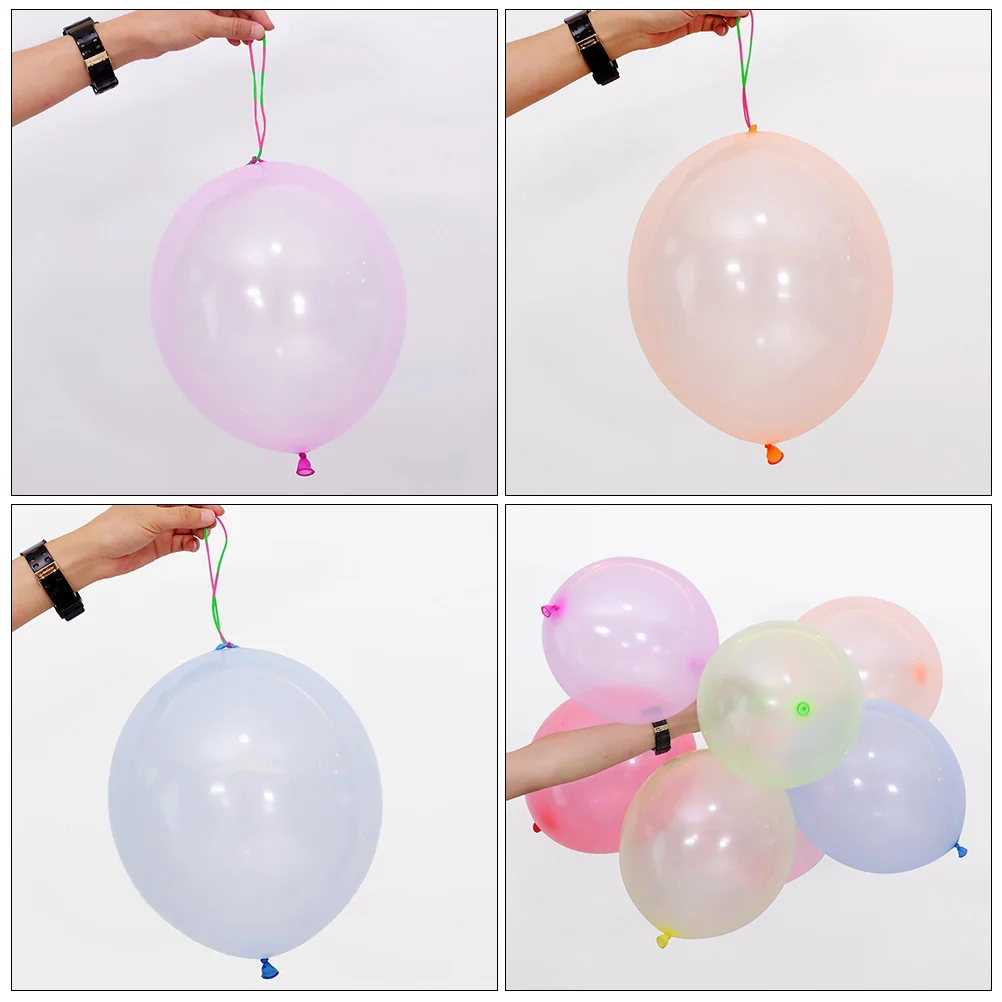 

50 Pcs Punching Balloons Kids Toy Latex Slap Ball Child Party Decorations Birthday Supplies Fun Game Round Plaything