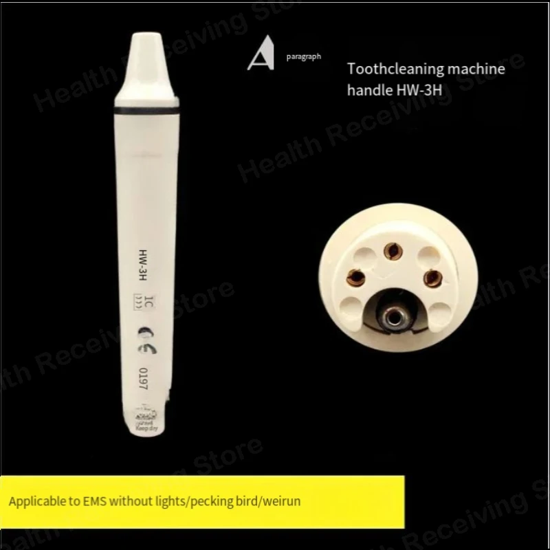 Dental scaler handle ultrasonic woodpecker plug-in type HW-3H 5L with light for EMS Satellite