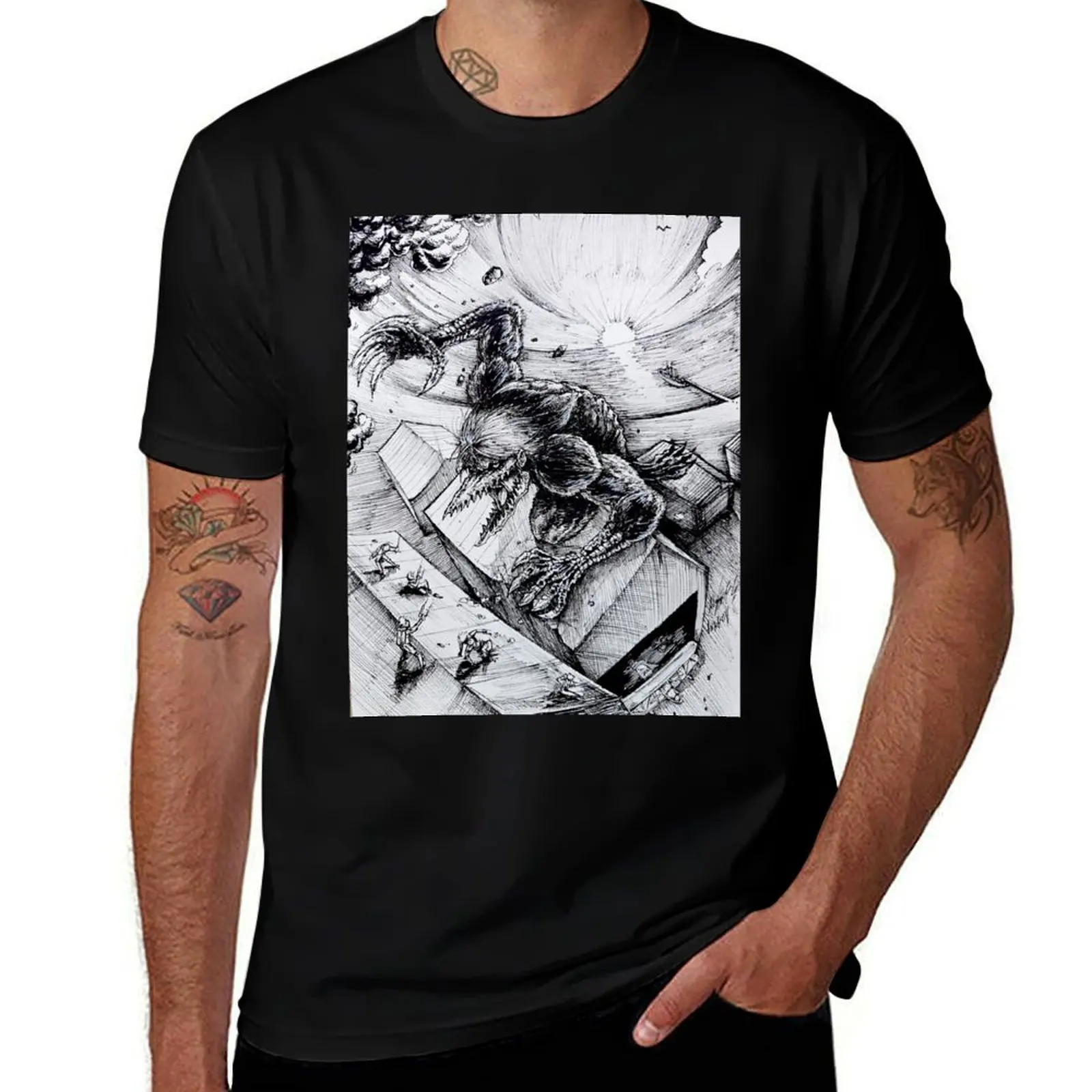 

Falco in the port of Odiha, Shingeki no Kyojin T-Shirt boys whites man t shirt designer shirts heavy weight t shirts for men