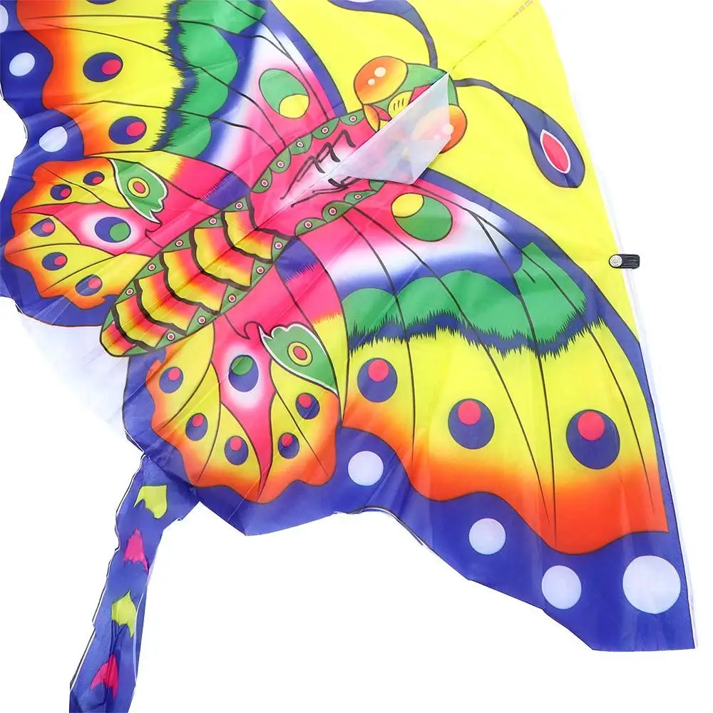 Interactive  Long Tail Kite Easy Fly With Handle Line Butterfly   Flying Bird Kite Butterfly Kite Flying