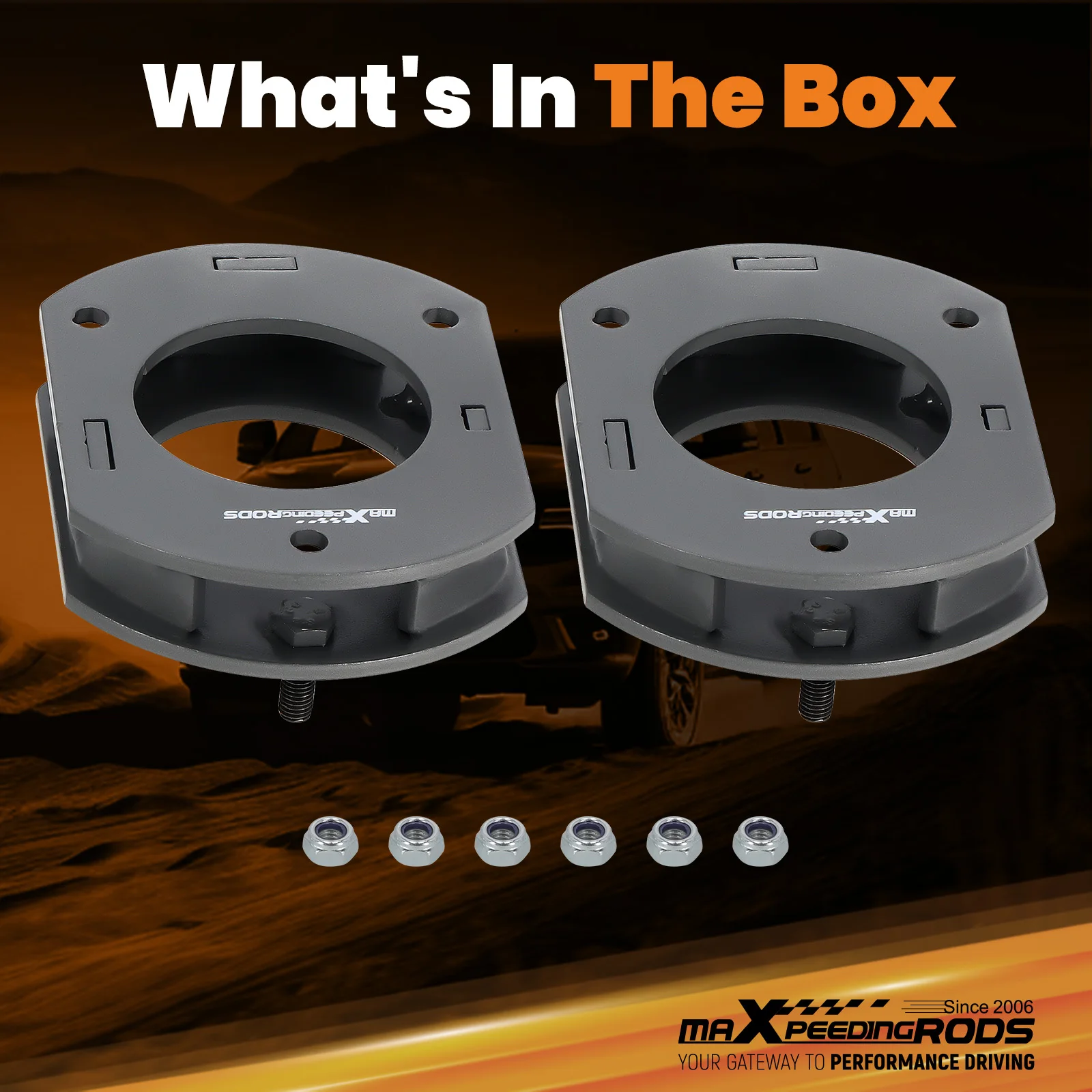 2x Spacers Front Leveling Lift Kit 2\