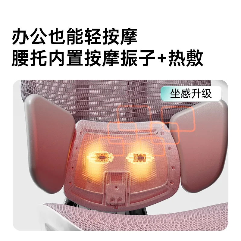 Aluminum alloy back rod] Ergonomic chair, computer chair