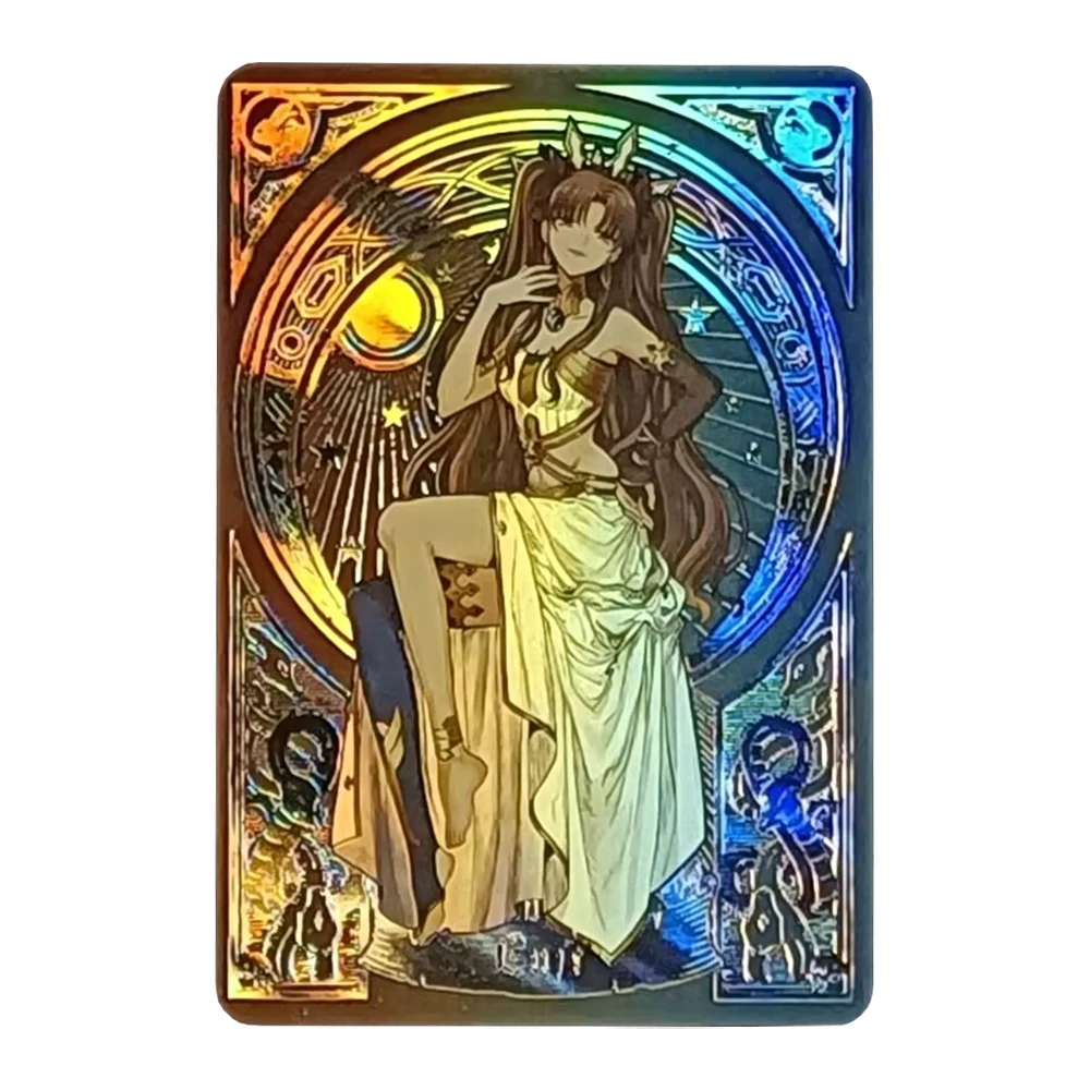 

Diy Self Made Fate/Grand Order Ishtar Flash Card FGO Single Card Classic Game Anime Collection Cards Gift Toys