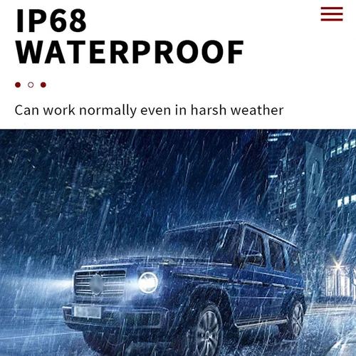 Imagen 2 del producto AHD 1080P luz de freno de coche impermeable vista trasera cámara de respaldo de marcha atrás para Fiat Ducato Peugeot Boxer Citroen Jumper 2007-2018