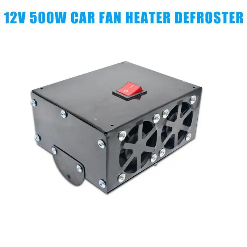 Portable Heater For Car 12v Car Defroster With 2 Modes Adjustable Car Accessories Overheating Protection Air Heater Windshield