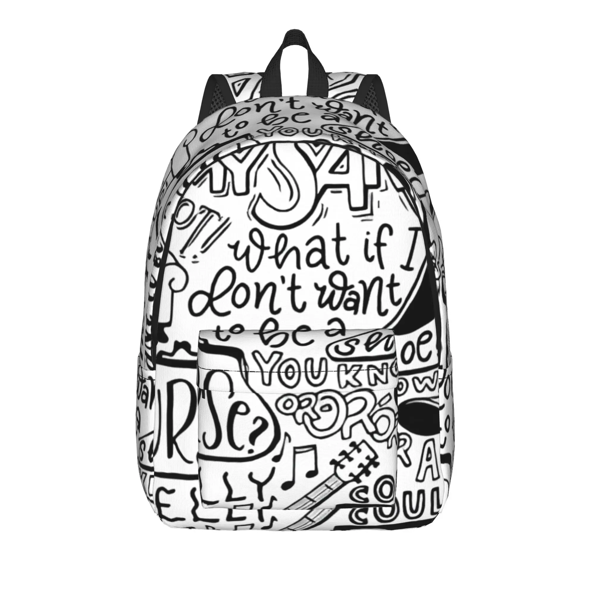 

Friends Quote Compilation Backpack Leisure Backpacks Boy Trekking Big High School Bags Designer Rucksack