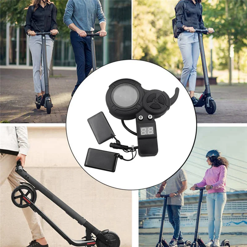 

T36C Электрический скутер ЖК-дисплей 36 В-60 В Ускоритель Дроссельная заслонка NFC-карта для 8 8+ 9 9+ для ZERO 8 9 10 8X 10X Z8 PRO