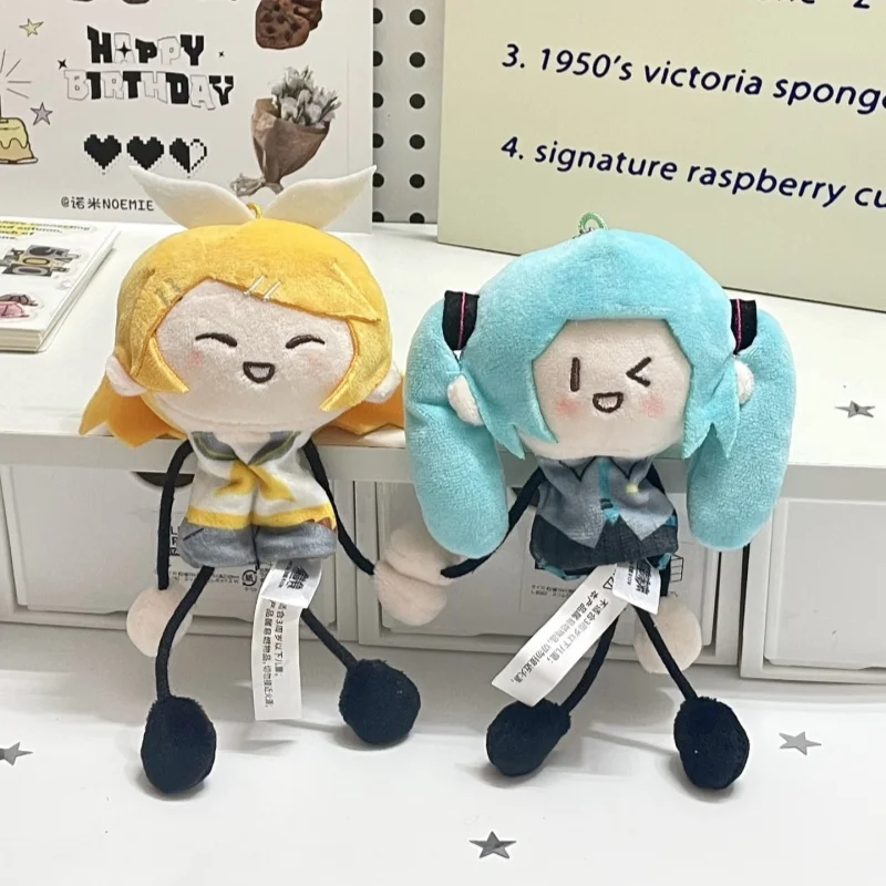 

Официальный оригинальный плюшевый брелок Moeyu Hatsune Miku с магнитом, милый кукольный брелок-подвеска в стиле муравья для фанатов аниме Piapro