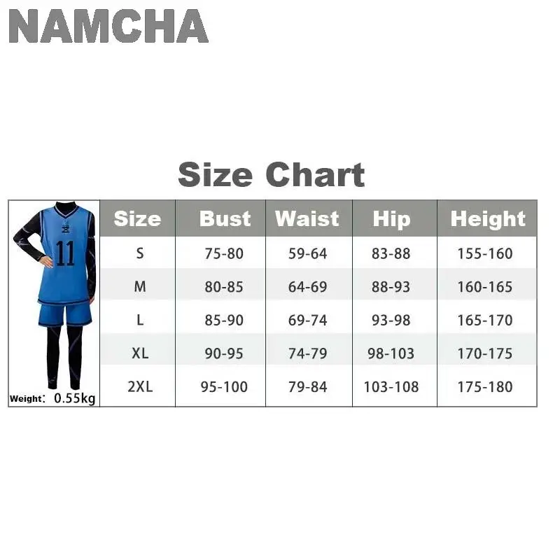 Blue Lock Anime Cosplay Costume Isagi Yoichi Nagi Chigiri Rensuke Kunigami Bachira Megur Jumpsuit Football Club Sportswear Wig