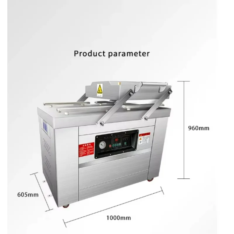 DZ-400/2SA Commercial Double Chamber Nitrogen Forming Vacuum Packaging Machine for Food