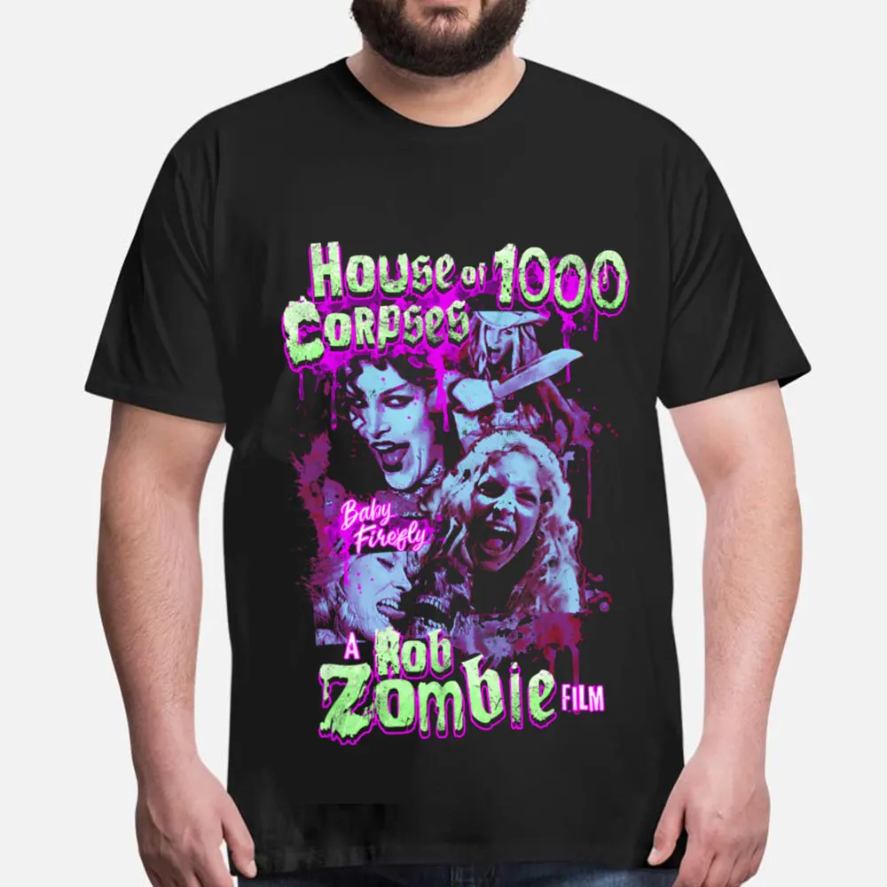 

Vintage Song Rob Tour Music Album Singer Rob Zombie gift t shirt House Of 1000 Corpses Graphic clothes short sleeve tee S-6XL