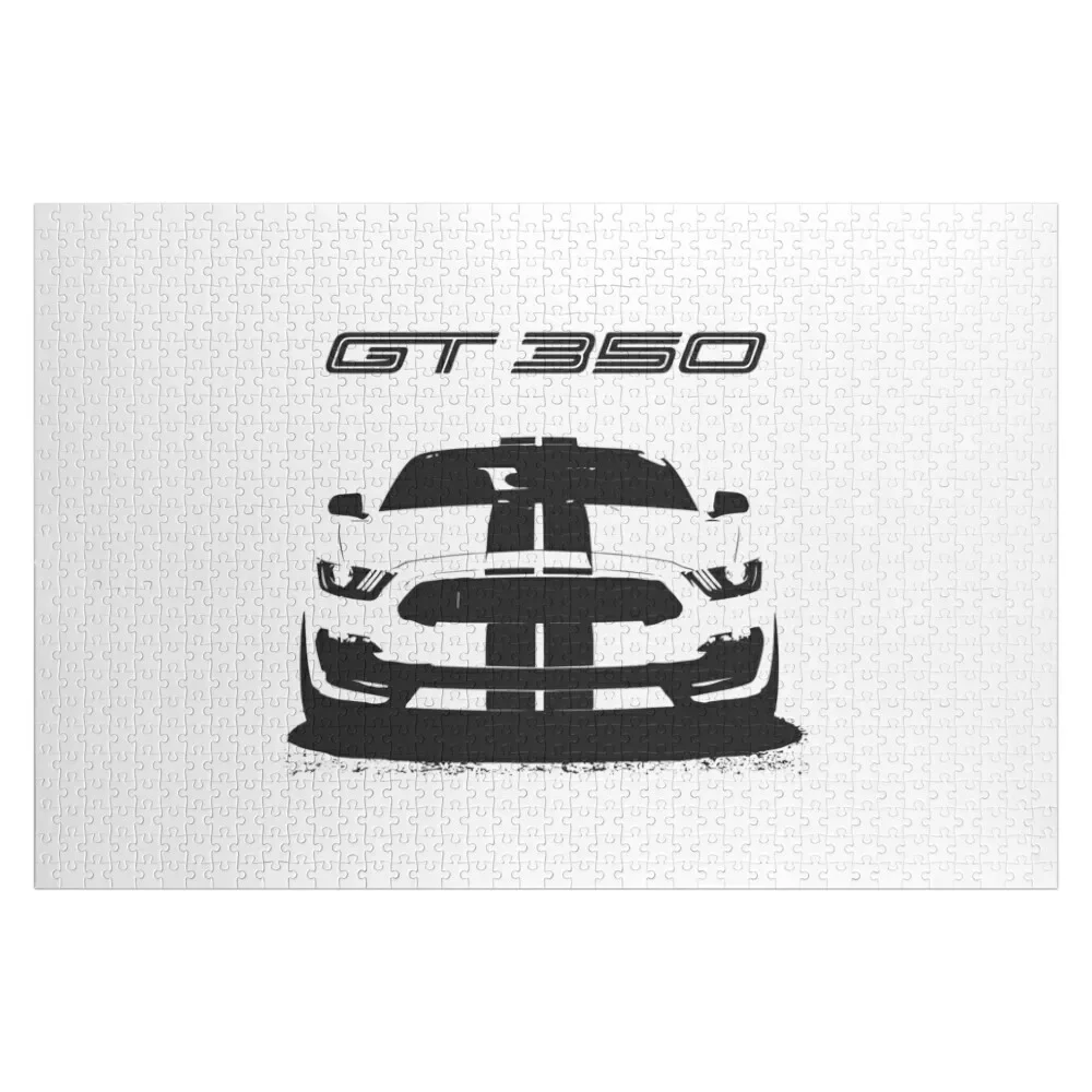 Nome personalizado De Madeira Jigsaw Puzzle, Mustang, Shelby, GT350, Decoração, Pinturas, Presente Personalizado Da Criança