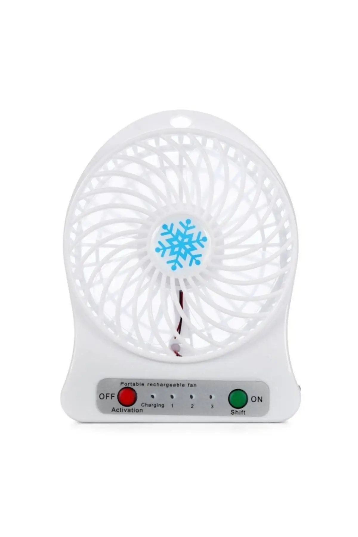 3 stage rechargeable table top Usb Mini portable Fan Fan