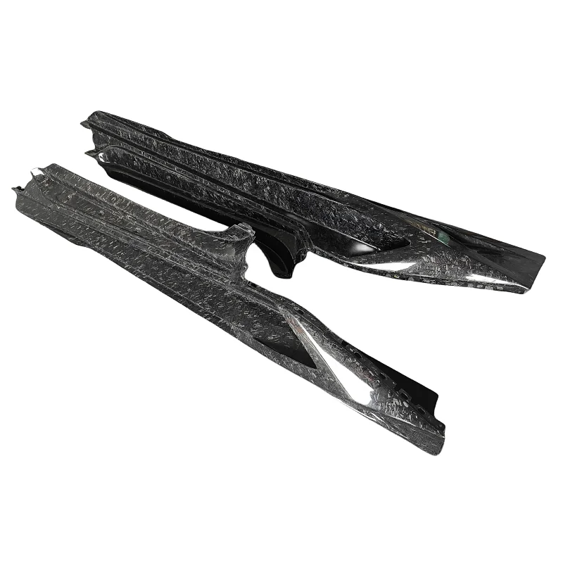 

For Lamborghini Huracan LP580 LP610 EVO Modification Upgrade P-style Forged Carbon Fiber Side Skirt Body Kit