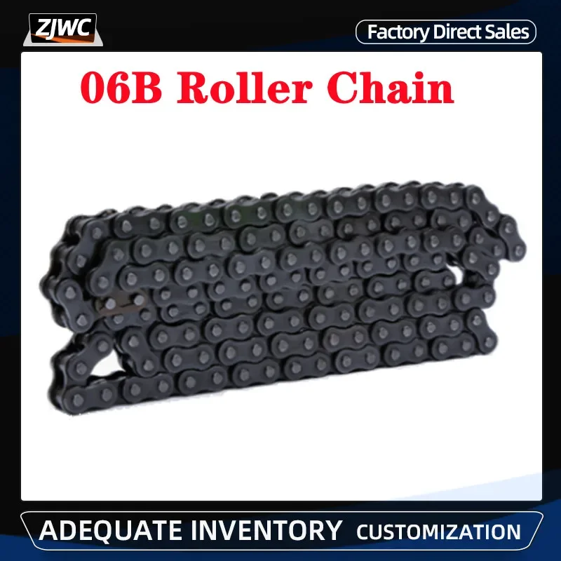 

1Pc 3 Points 06B 1500mm Sturdy And Durable Industrial Transmission Chain For CNC Parts