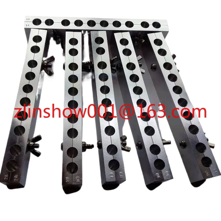 

10-Hole bullet suppository mold for teaching, aluminum alloy