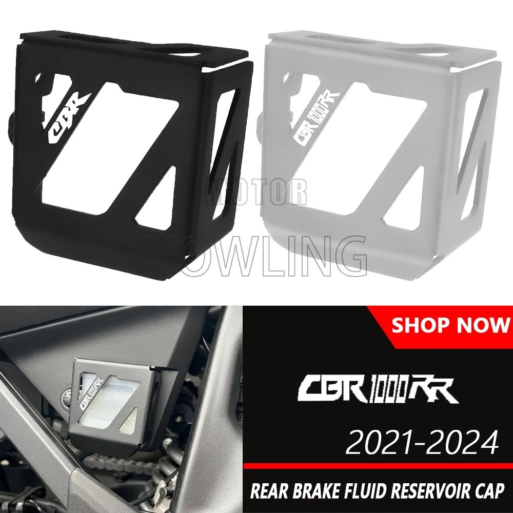 

Motorcycle Rear Brake Fluid Reservoir Cover Guard For Honda CB125R CB 125R CBF125 CT125 GROM125 CBR1000RR /SP CBR1000S FIREBLADE