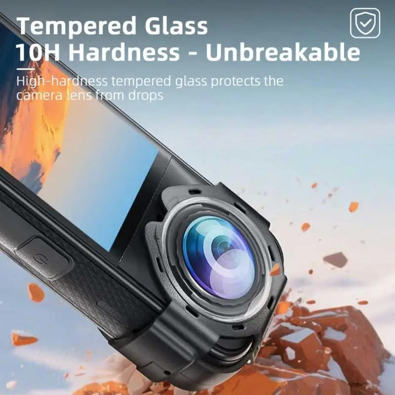 Shatterproof Tempereds Glass Lens Protectors Full Coverage for X5 Camera D2RC