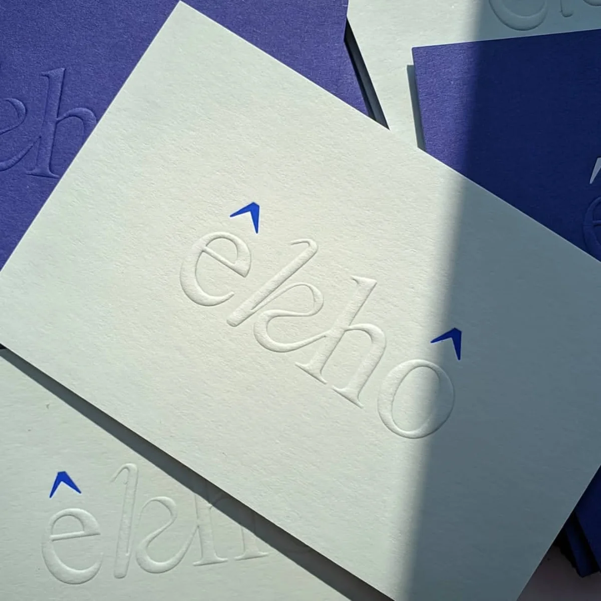 480gsm White Cardboard Embossed Art Paper Business Card Customized Logo Exquisite Texture Digital Printing Visiting Cards