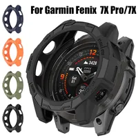 47mm 51mm TPU Silicone Case For Garmin Fenix 7 7X Pro Epix Pro Gen2 Soft Silicone Protective Case For Garmin watch case cover