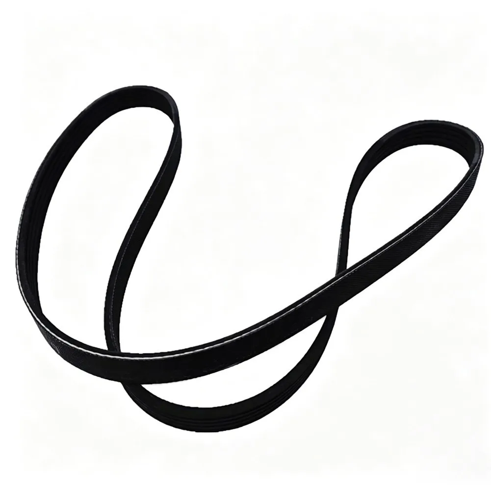 Reliable Serpentine Drive Belt Engine Belt Black Serpentine Drive Belt Gas Engine Compatible 69.01 Inch Length