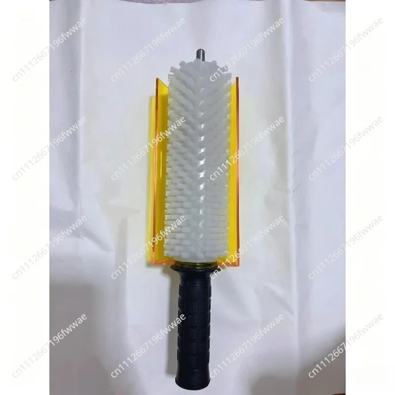 For Ski Waxing Roller Brush Set Nylon Horsehair Brass Brush Scraper Snowboard Wax Polishing Tool Kit
