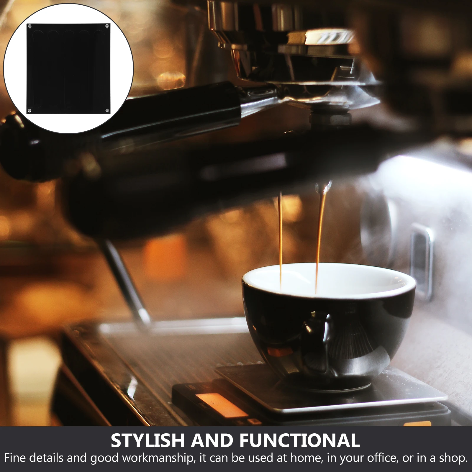 Acrylic Coffee Capsules Mount Storage Container ganizer Home Office Space Saver Elegant Design Practical Holder