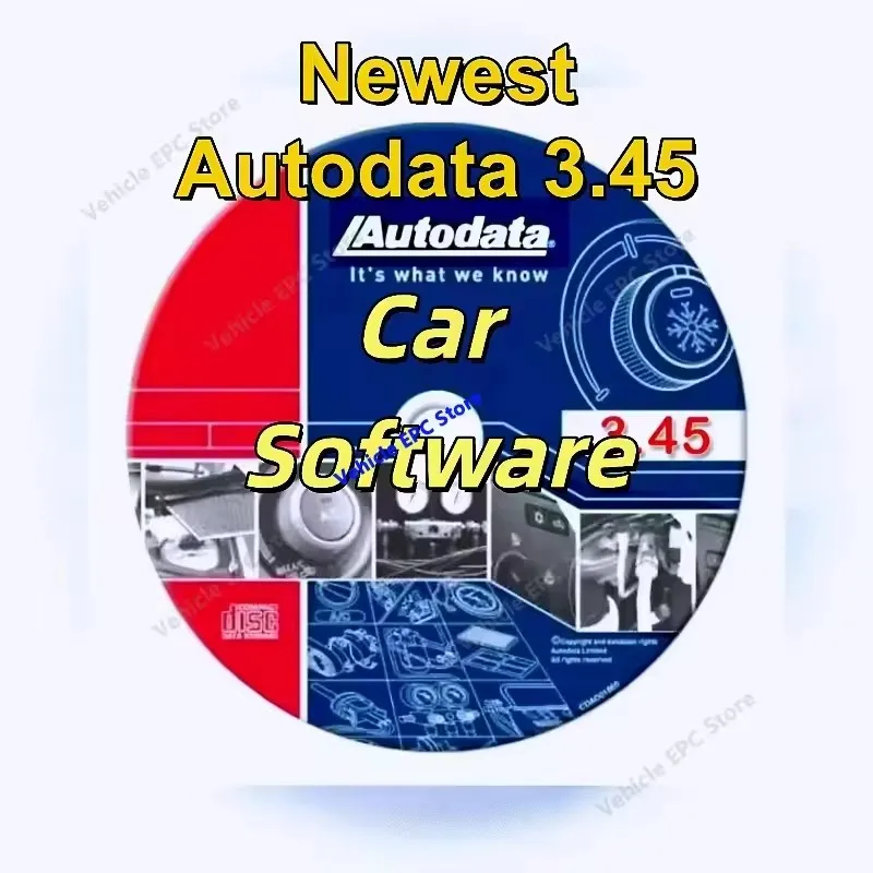 2026 Auto Data 3.45 Car Software by AutoData - Latest Version with Free Install Video Guide for Vehicle Diagnostic Needs