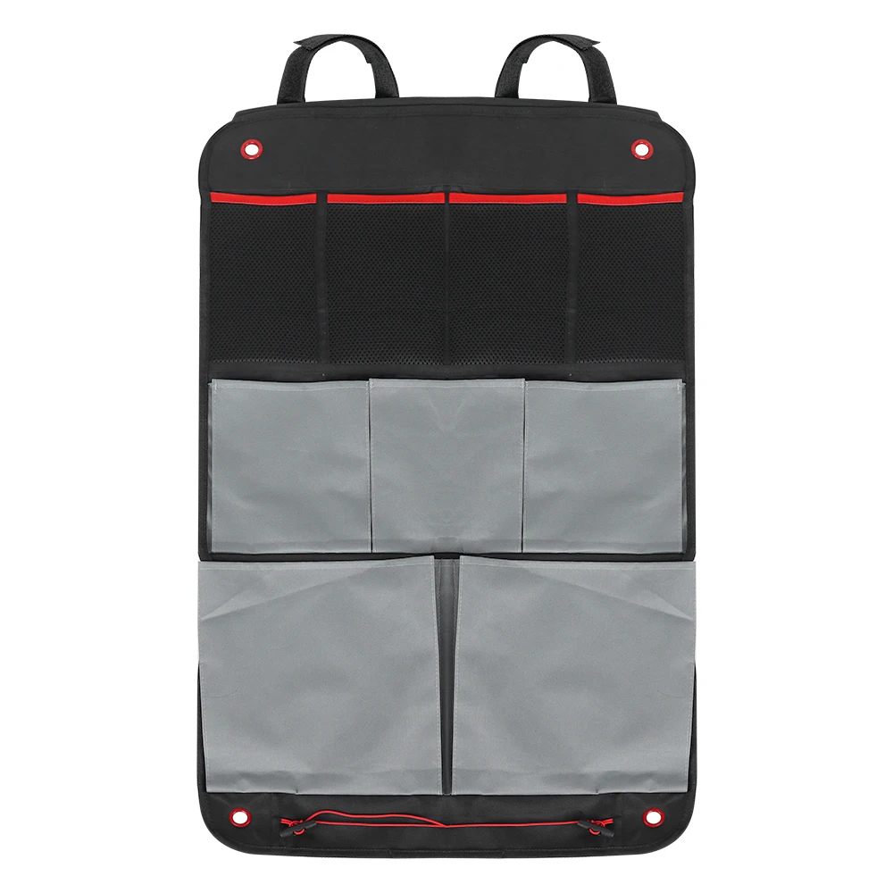 

1PCS Caravan Motorhome Cabinet Door Organizer Storage Bag with 9 Compartment & Hooks & Eyelets Size Car Accessories