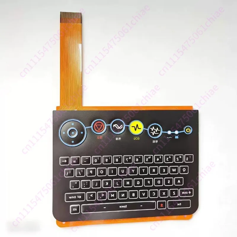 GE MAC2000 electrocardiograph keyboard button membrane