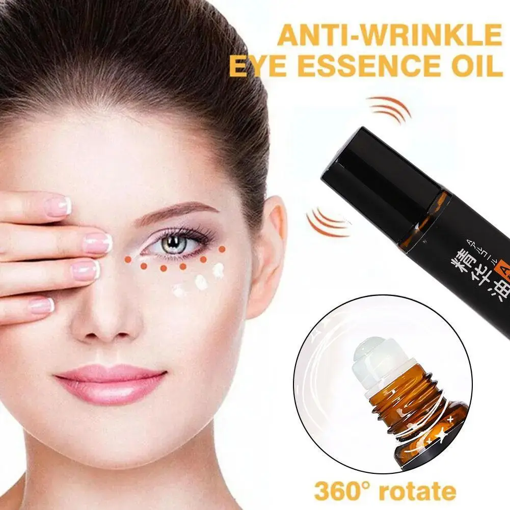 1PC Remove Eye Bags Puffiness Anti Dark Circles Eye Eye Products Serum Skin Care Remove Eye Massage New Oil Ball C4U5