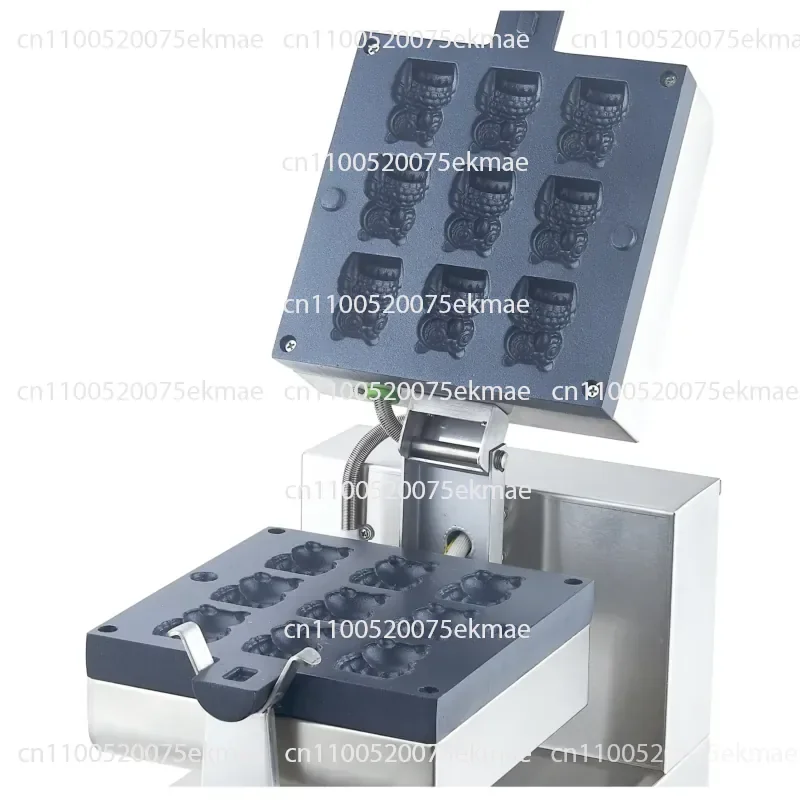 Versatile Electric Owl Waffle Maker Commercial Waffle Donut Owl Machine