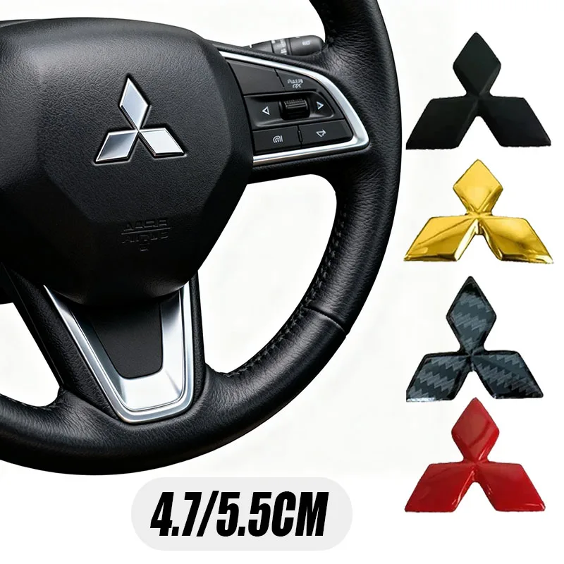 

Наклейка-эмблема на центр руля автомобиля из ABS-пластика для Mitsubishi Pajero, Outlander, L200, EVO, Montero, Lancer 9, 10, EX