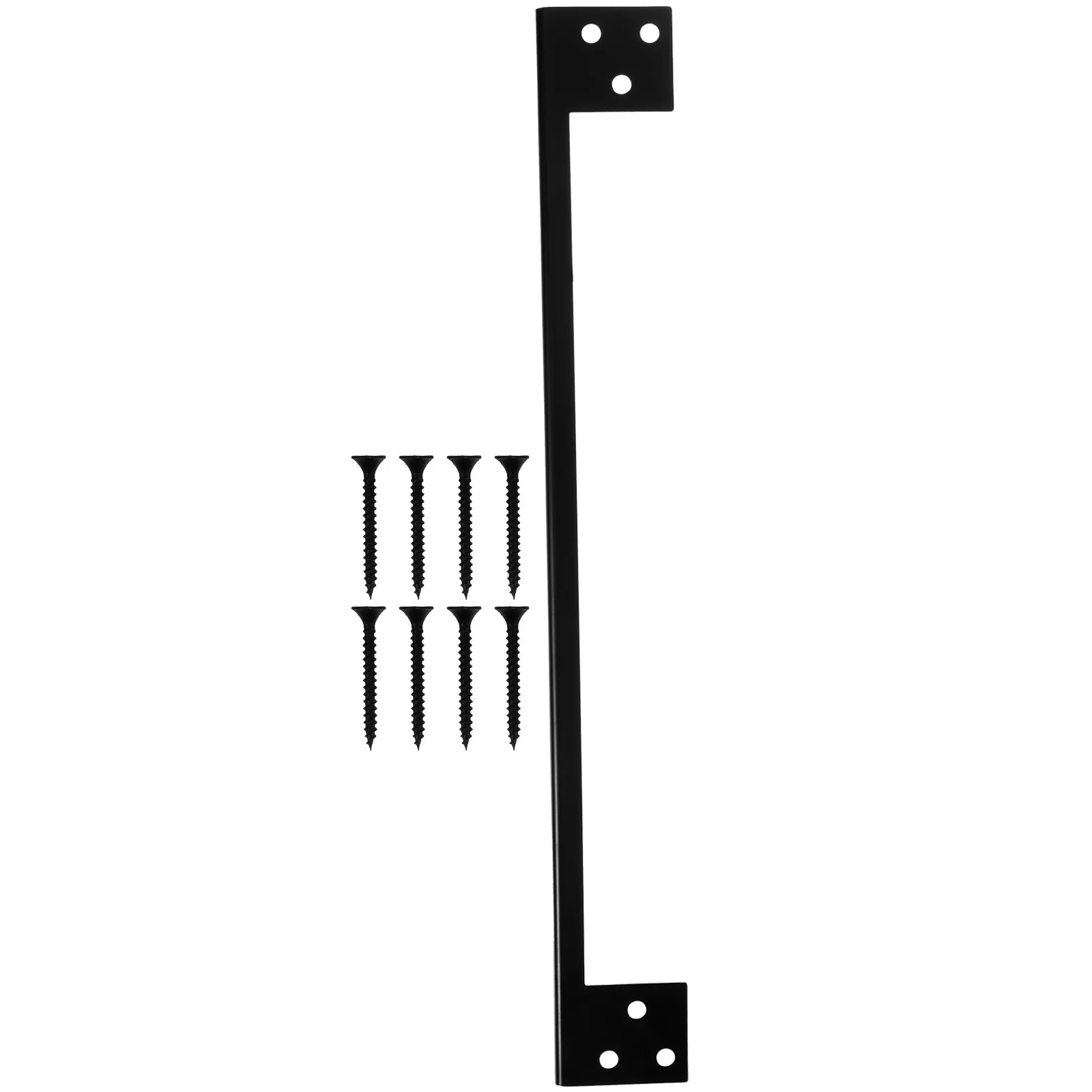 

Stainless Steel Door Latch Guard Plate for Outswing Doors - Heavy Duty Latch Protector with Easy Installation and Scratch