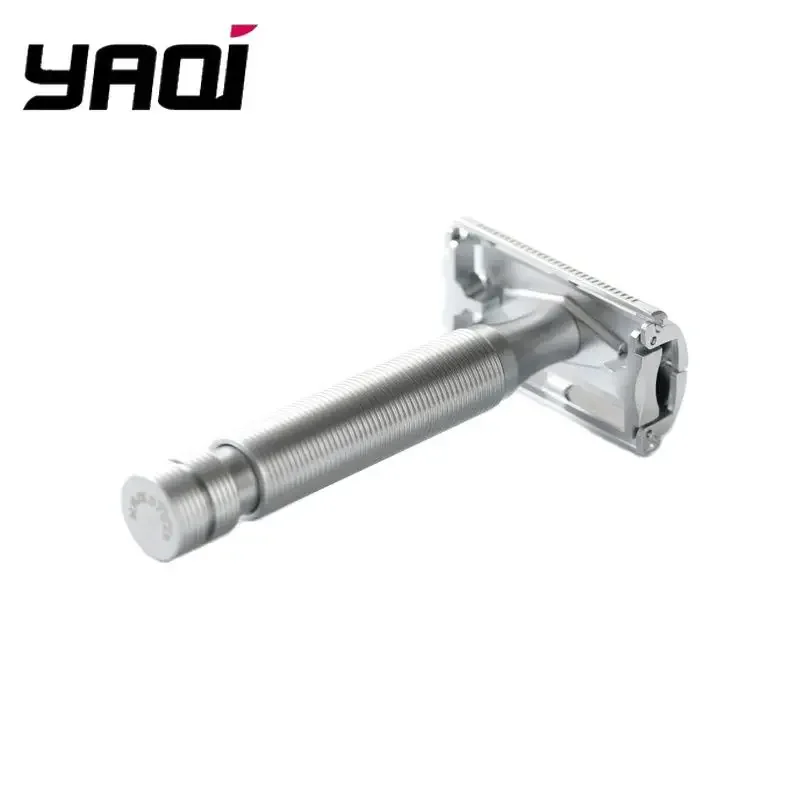 ماكينة حلاقة اللحية Yaqi Monarch ماكينة حلاقة آمنة بلون كروم غير لامع #5