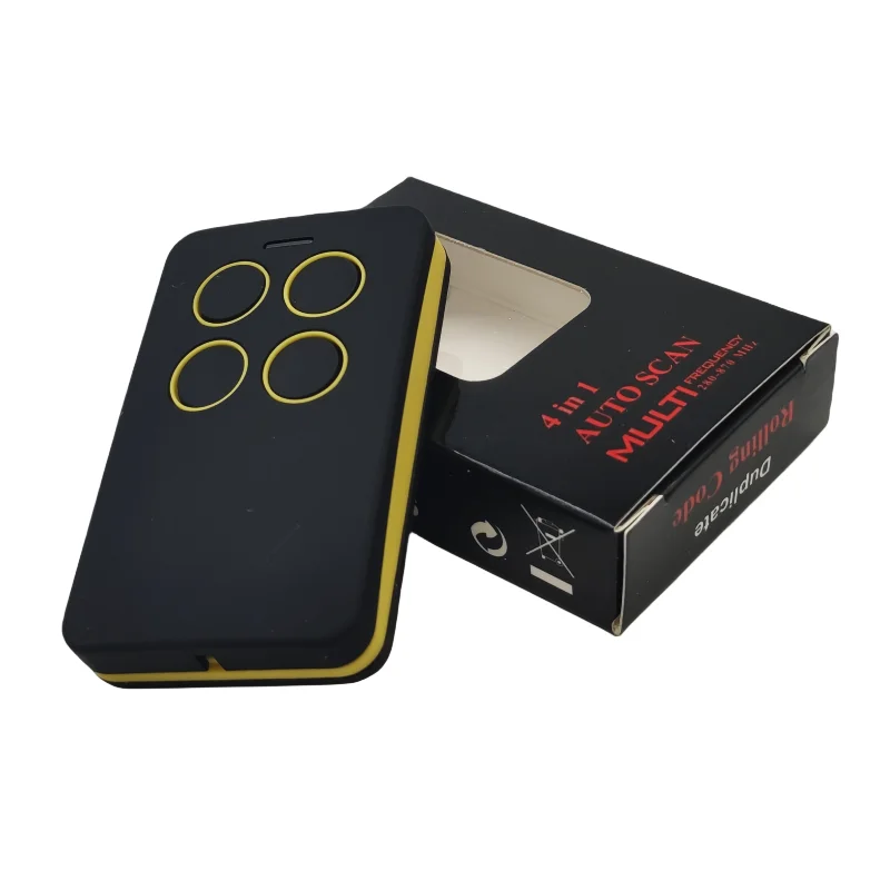 Universal Remote Control Electric Intelligent Garage Door Opener Learning 4 Buttons Multi Frequency 280mhz-868mhz