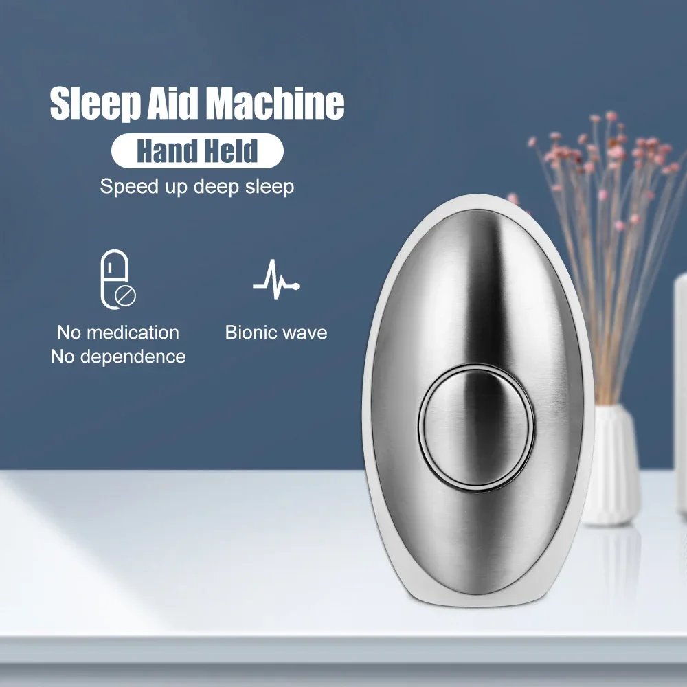 Handheld Sleep Aid Device Charging Insomnia Microcurrent Sleep Aid Instrument Holding Stress Relief Massager Relax Health Care