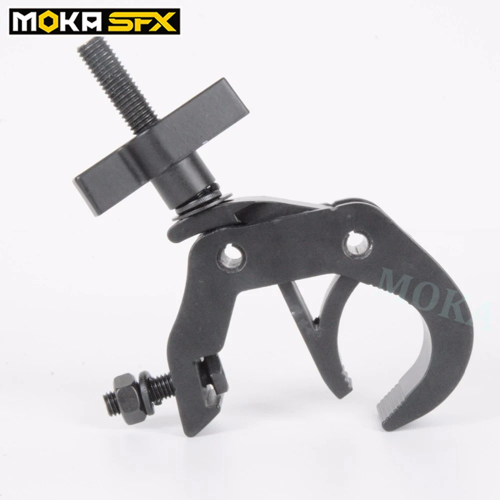 

6 Pcs/lot aluminum stage light clamp hook Stage Truss Light Clamp 48-51mm 100kg for beam moving head light