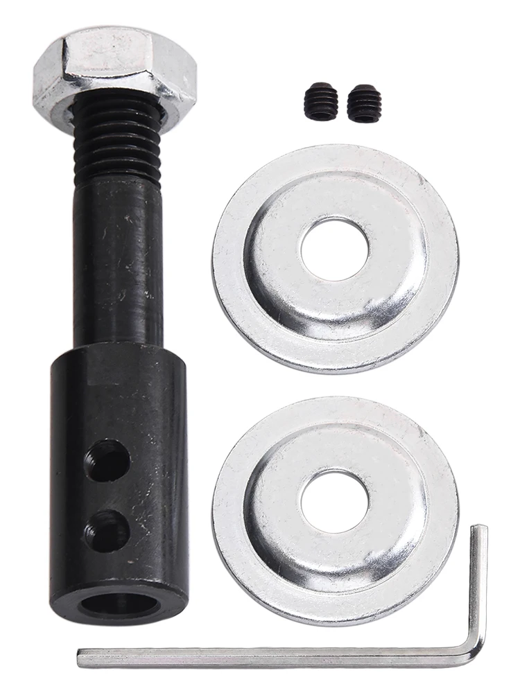 Spindle Adapter for Grinding Polishing 516mm Shaft Motor Bench Grinder Convert Electric Drill to Grinding Wheel