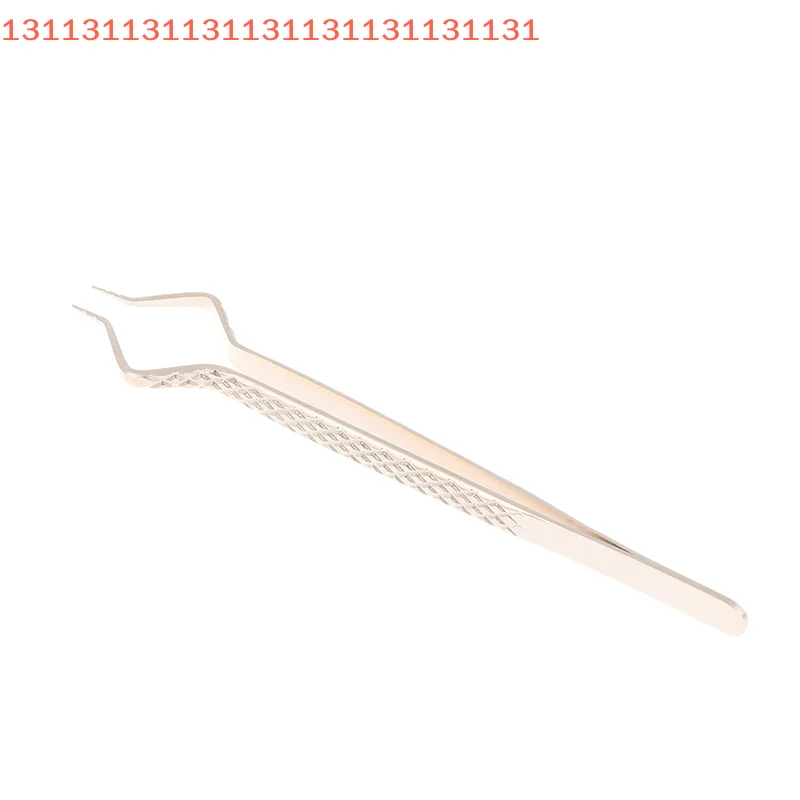 Alta precisão curvada reta para cílios de sobrancelha ventilador ferramenta de maquiagem da arte do prego pinças de aço inoxidável antiestáticas douradas
